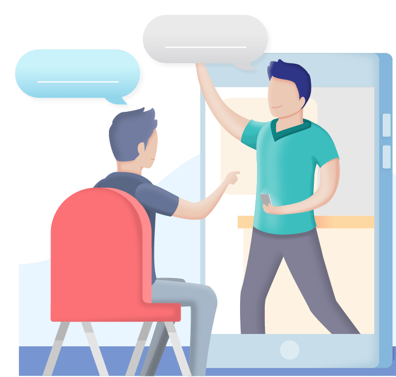 Language School Illustration 05